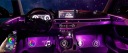 КАБЕЛЬ ОПТОВОЛОКНО DO ОСВІТЛЕННЯ АВТОМОБІЛЬНОГО LED (СВІТЛОДІОД) RGB AMBIENT 6M APKA+PILOT СЕТ  (17460993662) фото min 13