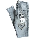 Серые моделирующие джинсовые брюки M Sara, новинка 30