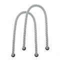 Сумка-сумка Obag с ручкой-шнуром, серая, 75 см