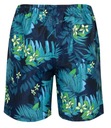 Plavkové šortky s tropickými vzormi print all over XL Dominujúca farba viacfarebná