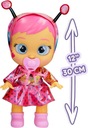 Bábika Cry Babies Plačúce plazy Stars Lady 30 cm Hviezdičky v očiach IMC Toys Vek dieťaťa 18 mesiacov +