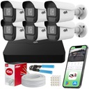 НАБОР КАМЕР ДОМАШНЕГО НАБЛЮДЕНИЯ 6 НАРУЖНЫХ IP-КАМЕР 5 Мпикс - SMART APP