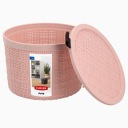 CURVER KOSZYK KOSZYCZEK 2L PUDEŁKO Z POKRYWKĄ RÓŻ