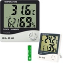 ПОГОДНАЯ СТАНЦИЯ ПОГОДНЫЙ ТЕРМОМЕТР ГИГРОМЕТР ПОДСТАВКА ДЛЯ ЧАСОВ ПОДВЕСНОЙ НАБОР