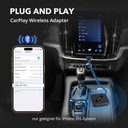 Беспроводной адаптер Apple CarPlay 2024 г., обновленная версия