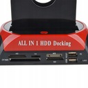 Док-станция для жесткого диска IDE SATA с двумя USB-клонами и жестким диском D