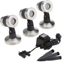 Oase Lunaqua Maxi Set 3 светодиодных точечных светильника 13 Вт