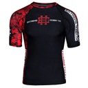 MMA RASHGUARD RED WARRIOR EXTREME HOBBY L