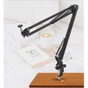 Стойка с микрофоном, регулируемый подвес.