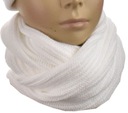 ДЕТСКИЙ ШАРФ ШАРФ-ТРУБКА Белый для 3-12 лет