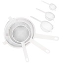 КУХОННОЕ ФИЛЬТР ПЛАСТИКОВОЕ, НАБОР ДРУГЛИНОВ, 3 ШТ. С ДЛИННЫМИ БЕЛЫМИ РУЧКАМИ