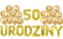 Золотые шарики на каждый день рождения от 1 до 99 лет с конфетти х30