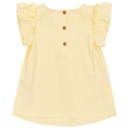 Žlté dojčenské šaty + nohavičky Bambi 74 cm Rukáv krátky rukáv