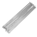 Спицы стальные оцинкованные 262мм серебро 36шт.