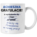 KUBEK POŻEGNANIE KOLEGI KOLEŻANKI Z PRACY IMIĘ