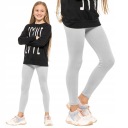 ЛЕГГИНСЫ ДЕВОЧКИ УТЕПЛЕННЫЕ, ЛЕГИНГИ МЕЛАНЖЕВЫЕ 116