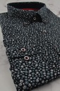Шелковая мужская элегантная деловая рубашка C459