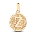 УНИКАЛЬНЫЙ ЗОЛОТОЙ КУЛОН, МЕДАЛЬ, БУКВА Z 585