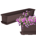 БАЛКОННЫЙ ЯЩИК, ЦВЕТОЧНЫЙ ГОРШОК 80см + ПОДСТАВКА