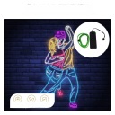 ЗЕЛЕНИЙ ЕЛАСТИЧНИЙ NEON LED (СВІТЛОДІОД) DO АВТОМОБІЛЯ I DEKORACJI ДОМУ  фото 7