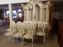8 stylowych włoskich krzeseł po renowacji