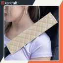 НАКЛАДКА НА РЕМЕНІ АВТОМОБІЛЯ ЧОХОЛ НА РЕМІНЬ БЕЗПЕКИ БЕЖЕВИЙ х1
