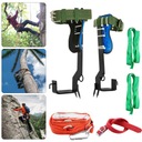 ZESTAW DO WSPINACZKI DRZEWACH PEDAŁ+ PAS + LINKA 100KG