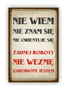 Табличка ПРЛ (15) 20х30 см