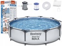 БАССЕЙН 7в1 BESTWAY 305x76 РАМКА 56408 Pro Max