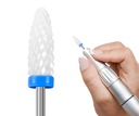 Керамический конус резака для ногтей Гибридный акриловый гель