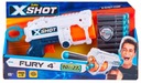 Пистолет ZURU X-SHOT FURY 4 с 27 и 16 дротиками