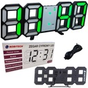 БОЛЬШИЕ СВЕТОДИОДНЫЕ НАСТЕННЫЕ ЧАСЫ, ЭЛЕКТРОННАЯ ЦИФРОВАЯ ДАТА