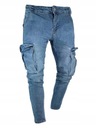 Pánske džínsy baggy/joggery veľkosť 3XL Dĺžka nohavíc dlhá