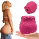 МАССАЖЕР PLEASURE ROSE, СТИМУЛЯР ДЛЯ СОСАНИЯ КЛИТОРИЗА, ВИБРАТОР - СИЛЬНЫЙ ОРГАЗМ