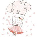 Наклейки на стену CAT