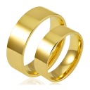 НАБОР ЗОЛОТЫХ КЛАССИЧЕСКИХ БЕСШОВНЫХ ОБРУЧАЛЬНЫХ КОЛЬЦ