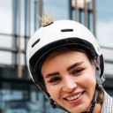 DECOR NA HELMET DZIEWCZECY CORONA HULAJNOGA 2 PCS  photo 12