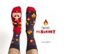 Farebné ponožky NANUSHKI Forrest McBurney 40-43 Počet kusov v súprave 1