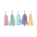 БУМАЖНАЯ ГИРЛЯНД НА ДЕНЬ РОЖДЕНИЯ ПАСТЕЛЬНАЯ БАРОШКА