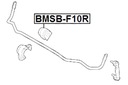 BUSHING REAR STABILIZER BMW 6 F06 GC 2011-2013 ECE FEBEST photo 3 - milautoparts-fr.ukrlive.com