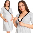 Ночная рубашка для беременных и кормящих мам PLISA