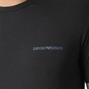 Emporio Armani t-shirt koszulka męska czarna crew-neck komplet 2 sztuki L Wzór dominujący bez wzoru