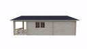 Dom drewniany – USZATKA C 595x941 56 m2 Producent inna