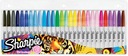 Набор из 28 перманентных маркеров Sharpie Fine.
