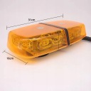 БАЛКА ПОПЕРЕДЖУВАЛЬНА NA ДАХ СВІТЛОДІОДНА БАЛКА 36LED МАГНІТ СТРОБОСКОП OSTRZEZENIOWA  фото 13