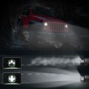 1 SZT. ВОДОВІДШТОВХУЮЧА ФАРА LED (СВІТЛОДІОД) OFFROAD DO АВТОМОБІЛЕЙ TERENOWYCH I МОТОЦИКЛІВ  фото 15