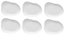 LIKED STONE AGE WHITE 6 x ТАРЕЛКА ДЛЯ СОУСА, 17 СМ