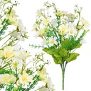 БУКЕТ ИСКУССТВЕННЫХ ЦВЕТОВ 32см БЕЛЫЕ ВЕСЕННИЕ ЦВЕТЫ КОСМОС ЦВЕТОЧНЫЙ ДЕКОР