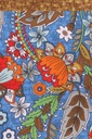 Шелковый нагрудный платок с цветами Folk Lancerto M.848