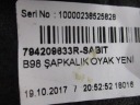 RENAULT CLIO IV BERLINE COMPACTE ÉTAGÈRE ARRIÈRE COUVERCLES DE COFFRE 794209633Rphoto 6